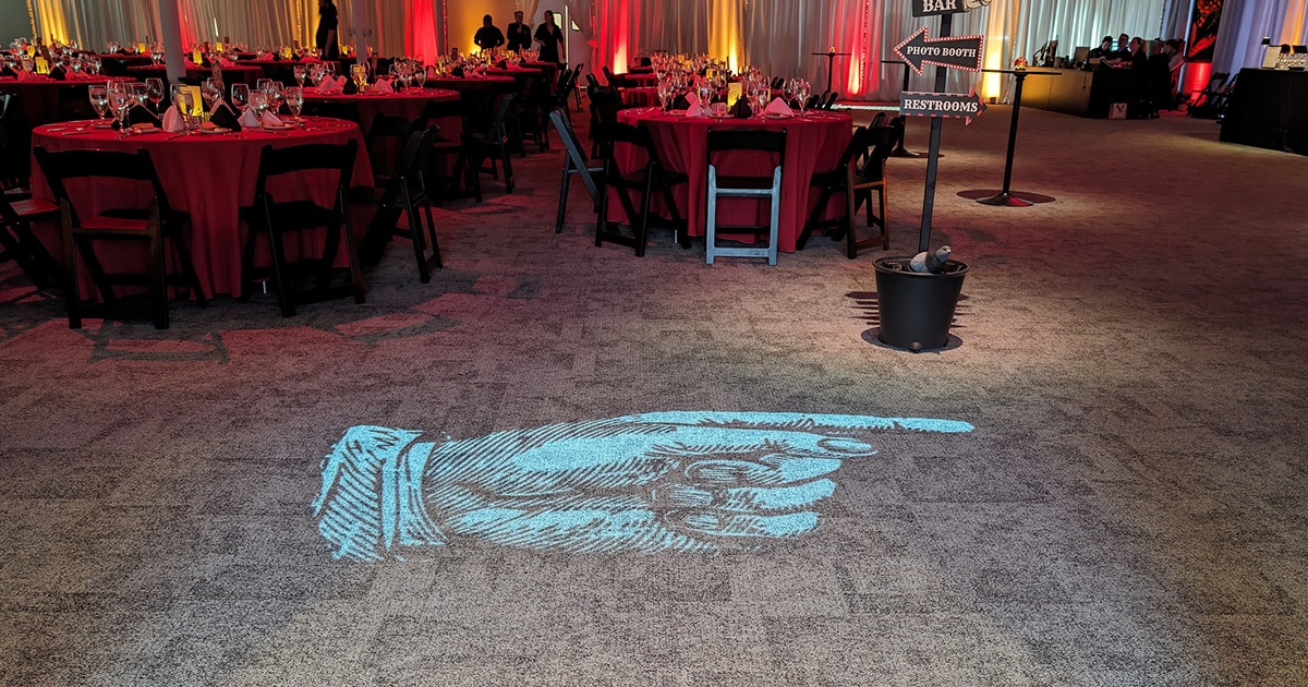 Explore the Versatility of Digital Gobo Projectors for Event Impact