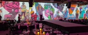5 Creative Ways to Bring Art Into Your Event Includes Video Projection